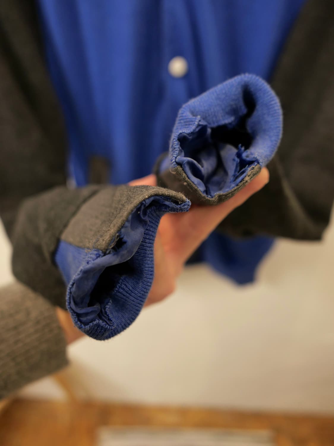 사카이 캐시미어 블렌드 블루종 상품이미지6