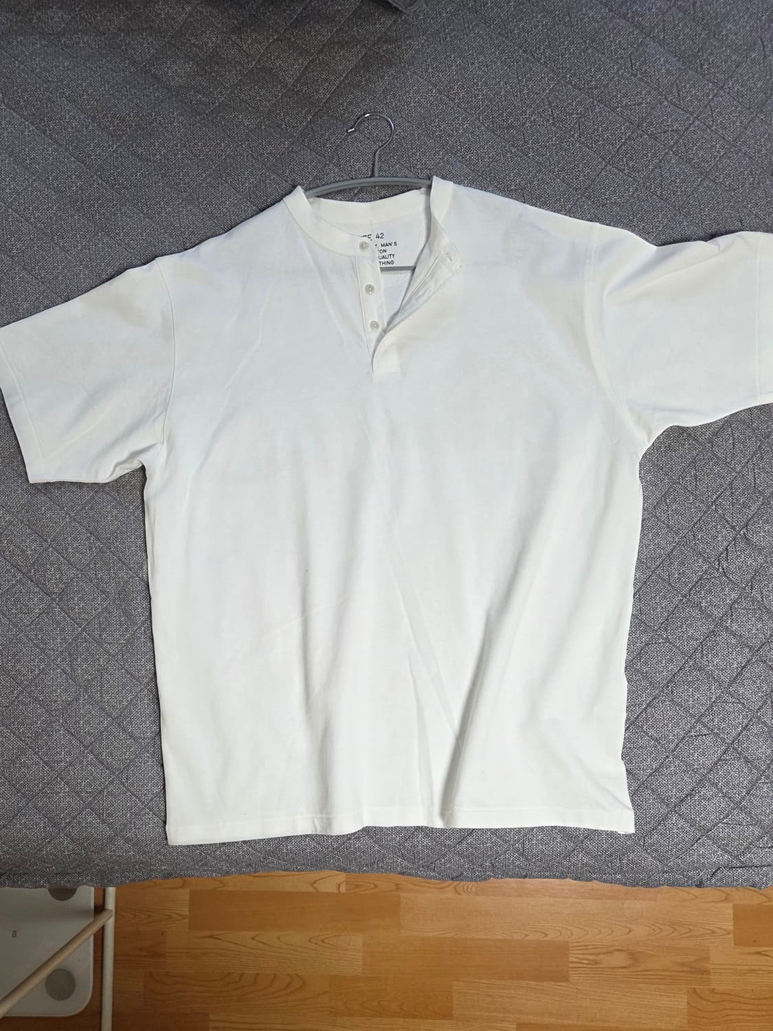 아웃스탠딩 헨리넥 티셔츠 42(2xl) 상품이미지1