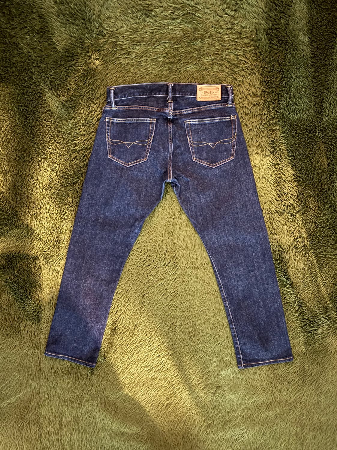 [28X30] 폴로 랄프로렌 재팬 릴리즈 워시드 데님 딥 인디고 상품이미지7