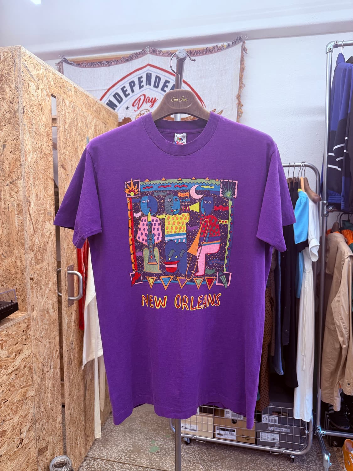90‘s USA 프룻오브더룸 싱글스티치 반팔 티셔츠 상품이미지1