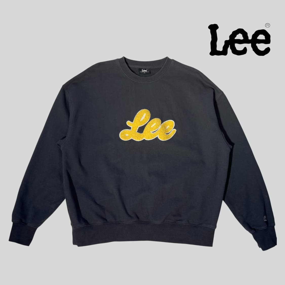 [L]LEE 리 빅로고 맨투맨 스웻 셔츠 상품이미지1