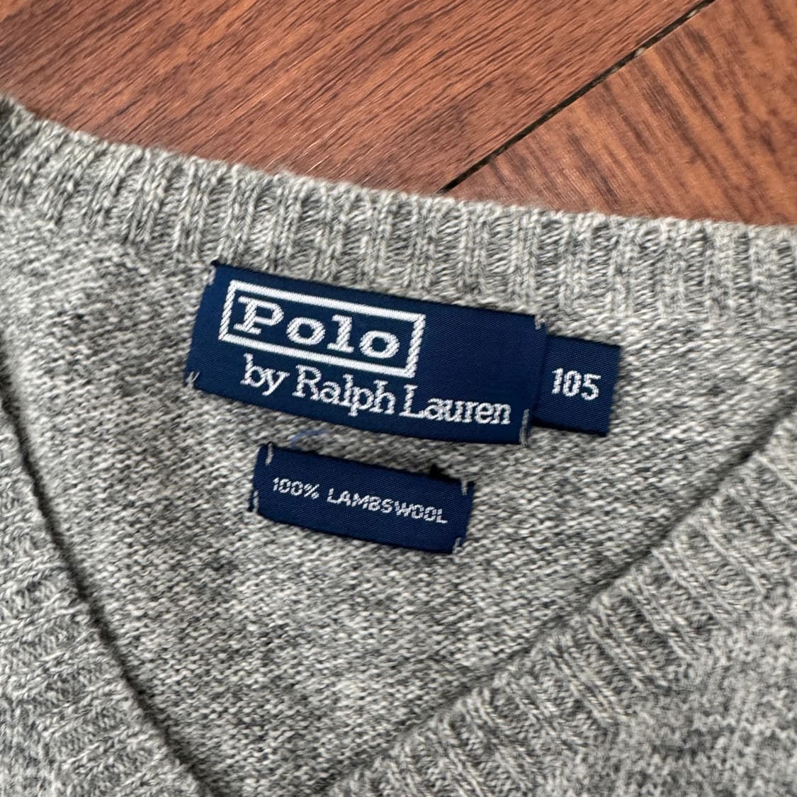 105 폴로 랄프로렌 램스울 니트 조끼 베스트  상품이미지4