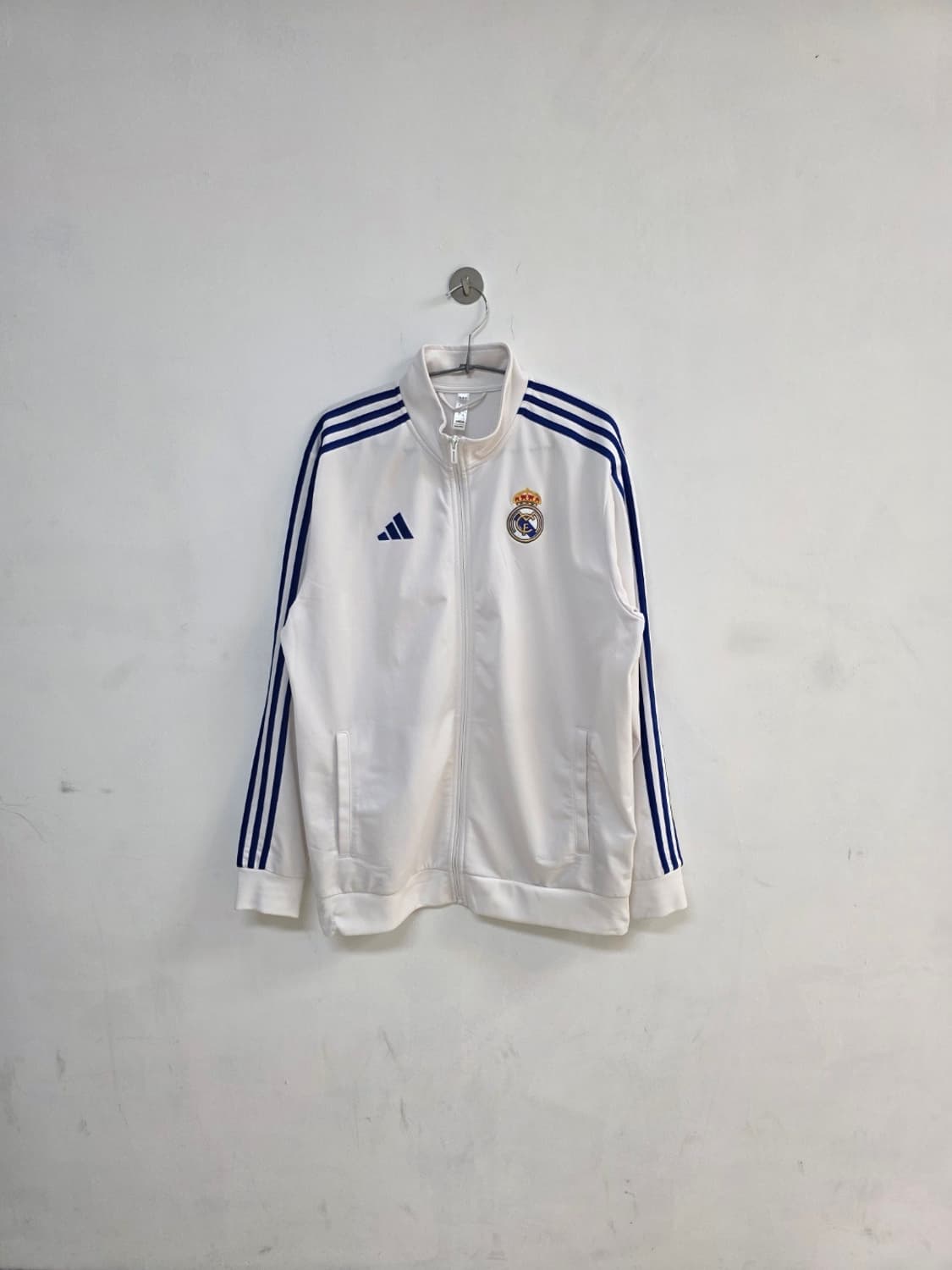 아디다스 레알마드리드 트레이닝탑 져지 흰파  상품이미지1