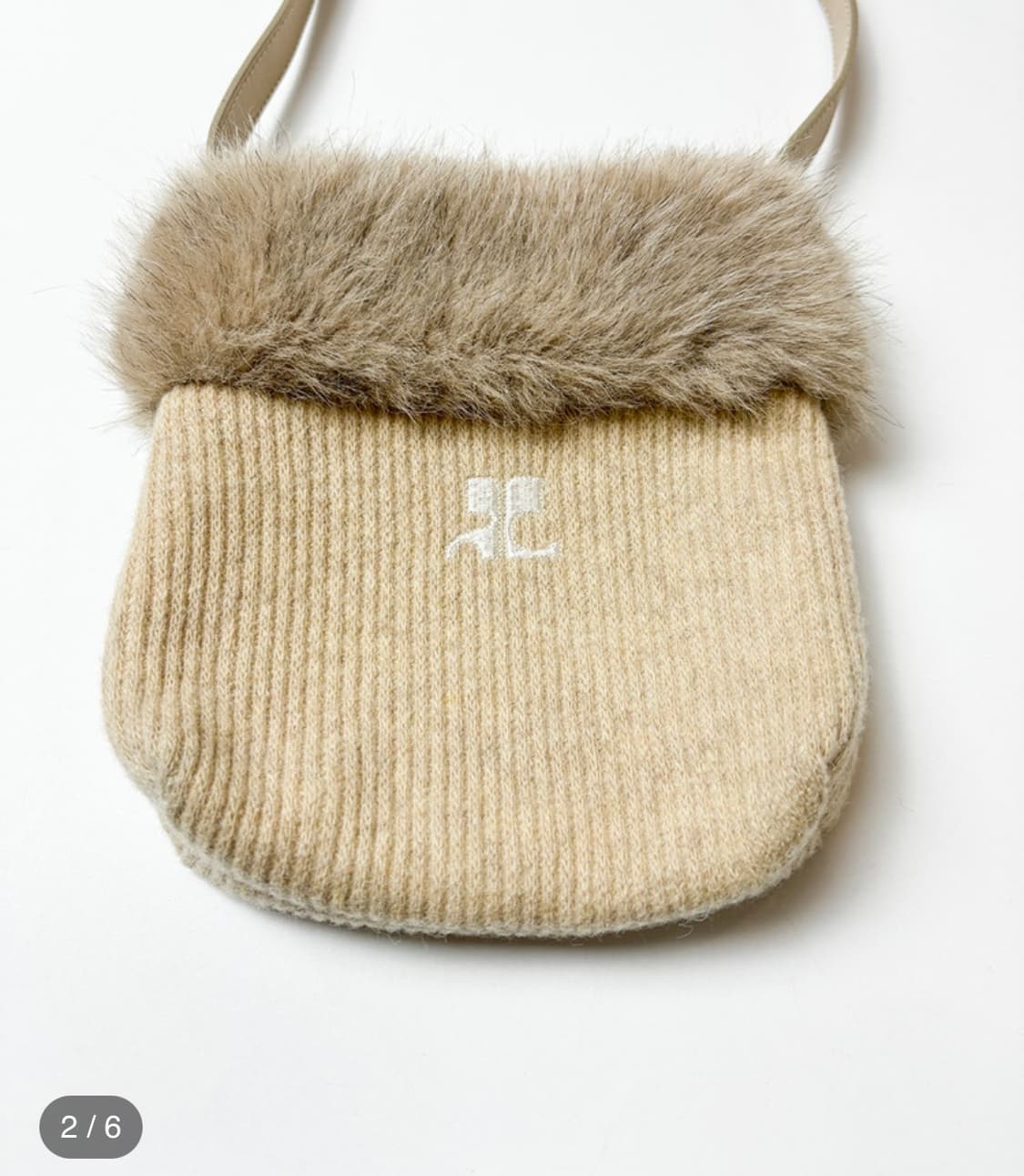 꾸레쥬 퍼 크로스백 상품이미지2