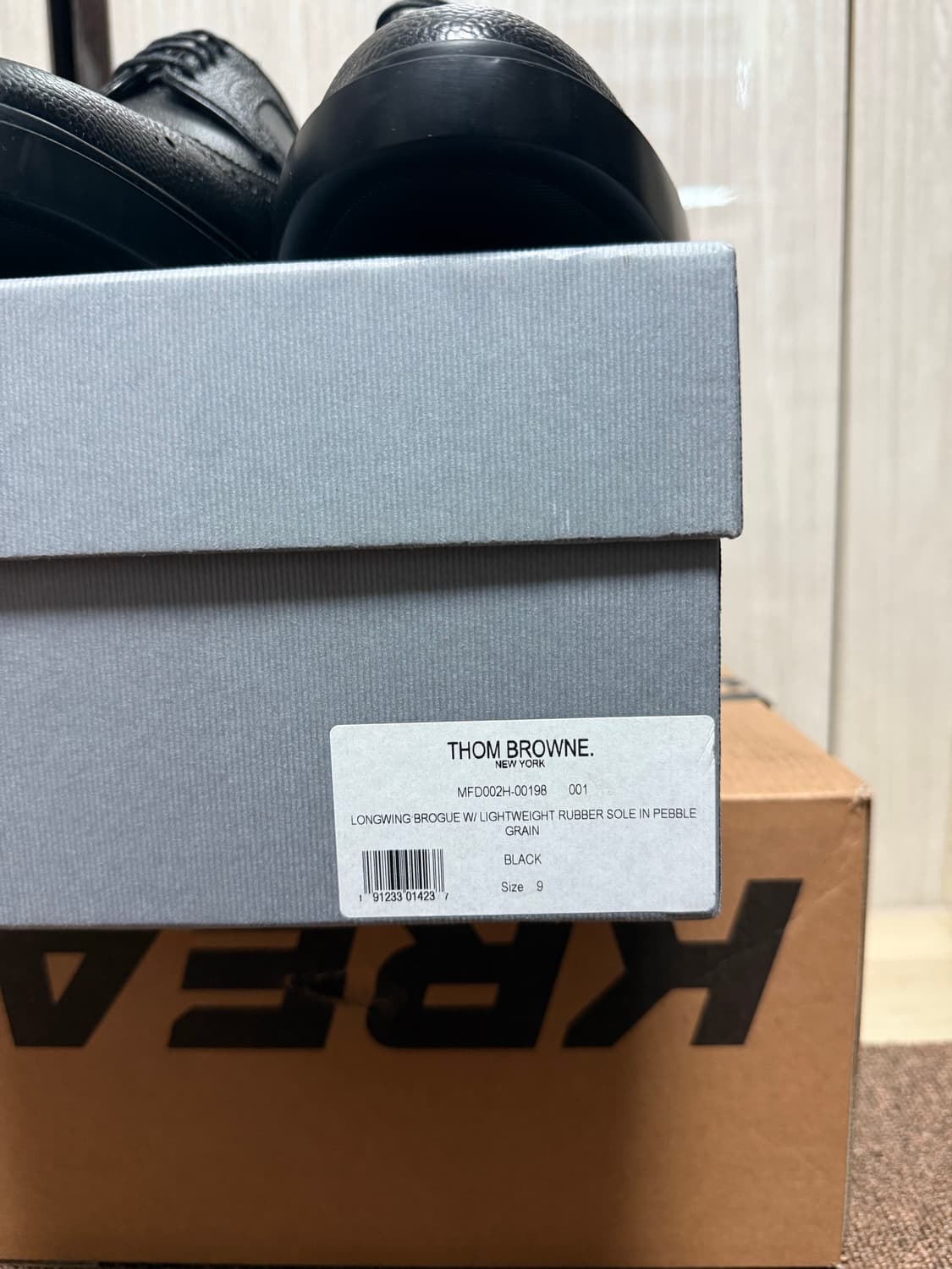 톰브라운 브로그 로퍼 mfd002h00198 (새상품, US9) 상품이미지2