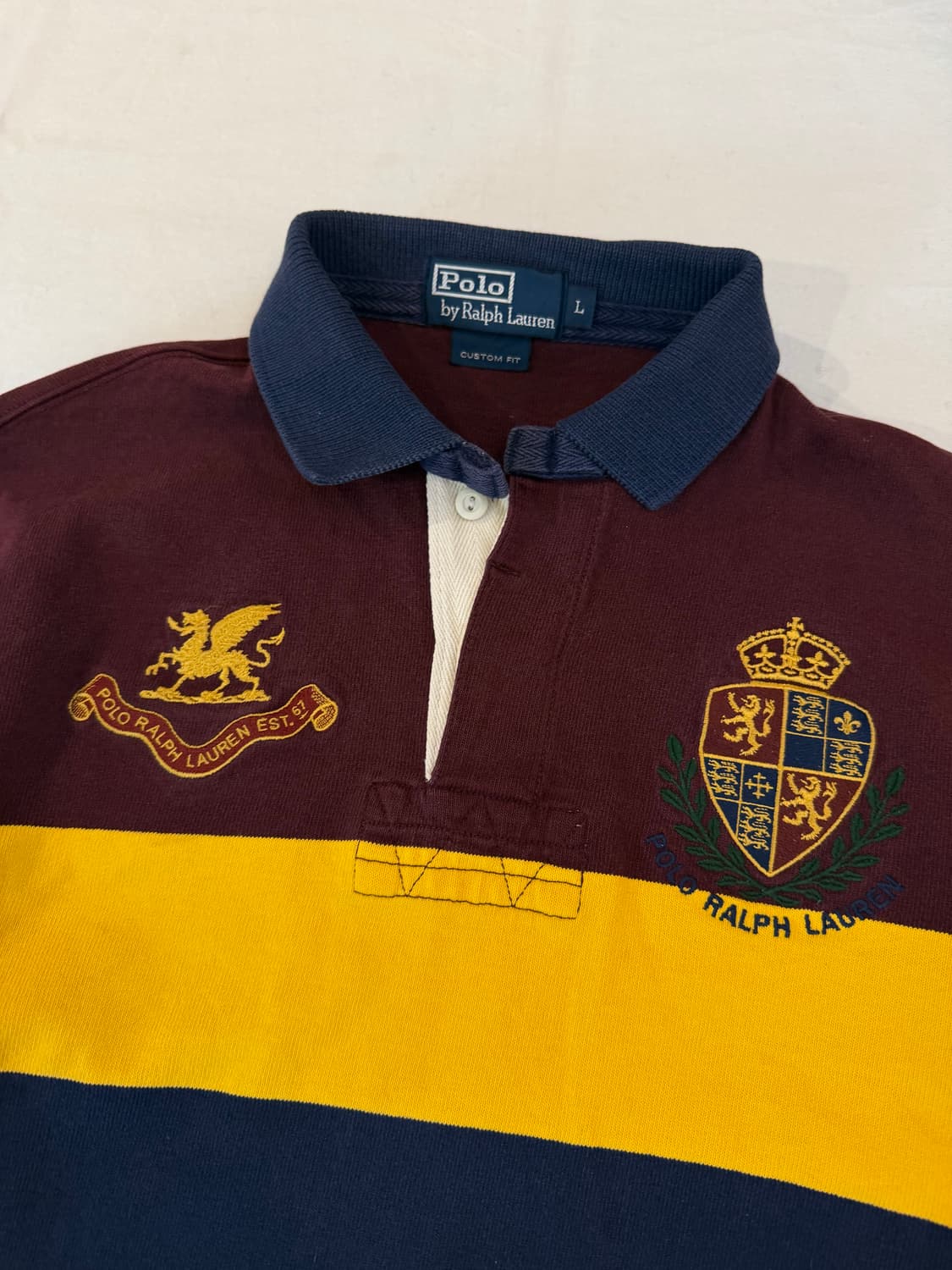 폴로 랄프로렌 치프키프 롱슬리브 럭비티 상품이미지2