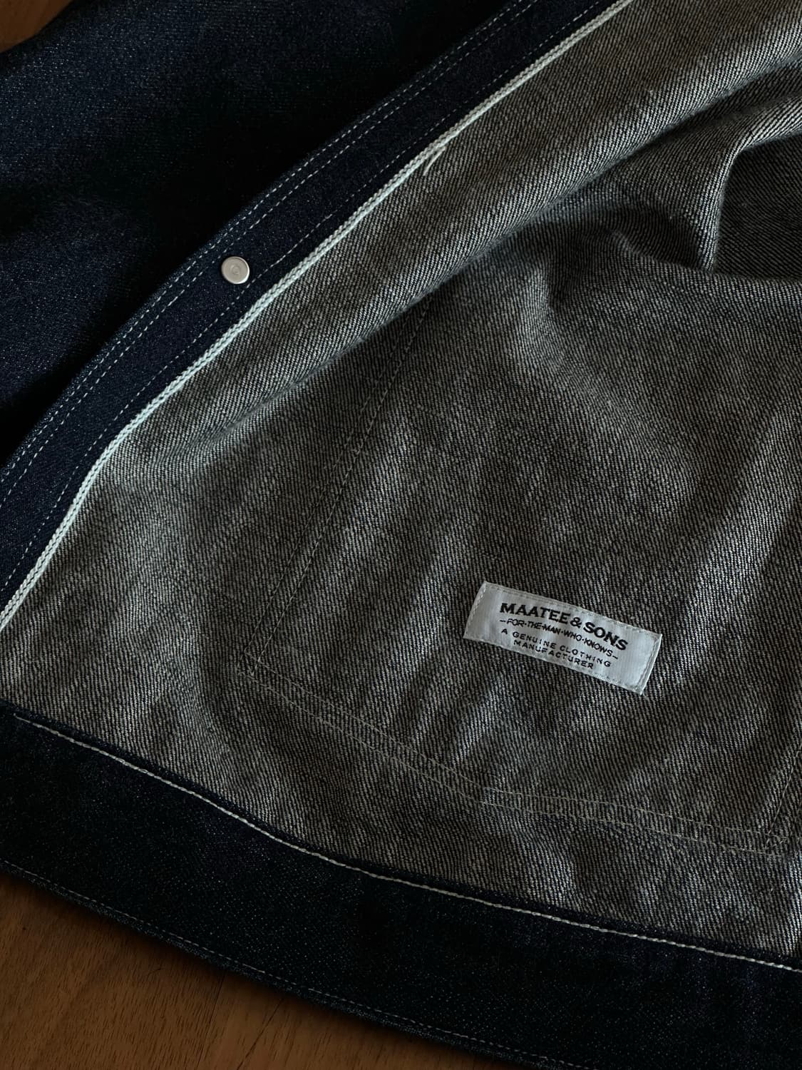 [3] 마티앤선즈 2nd type denim jacket 상품이미지6
