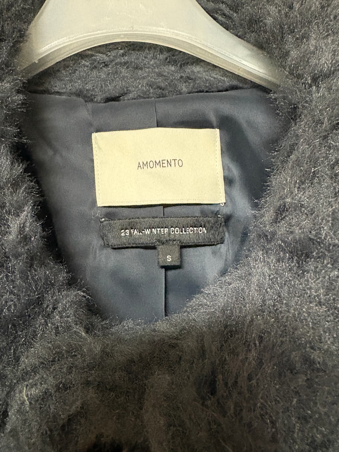 아모멘토 FUR MID COAT_CHARCOAL  상품이미지9