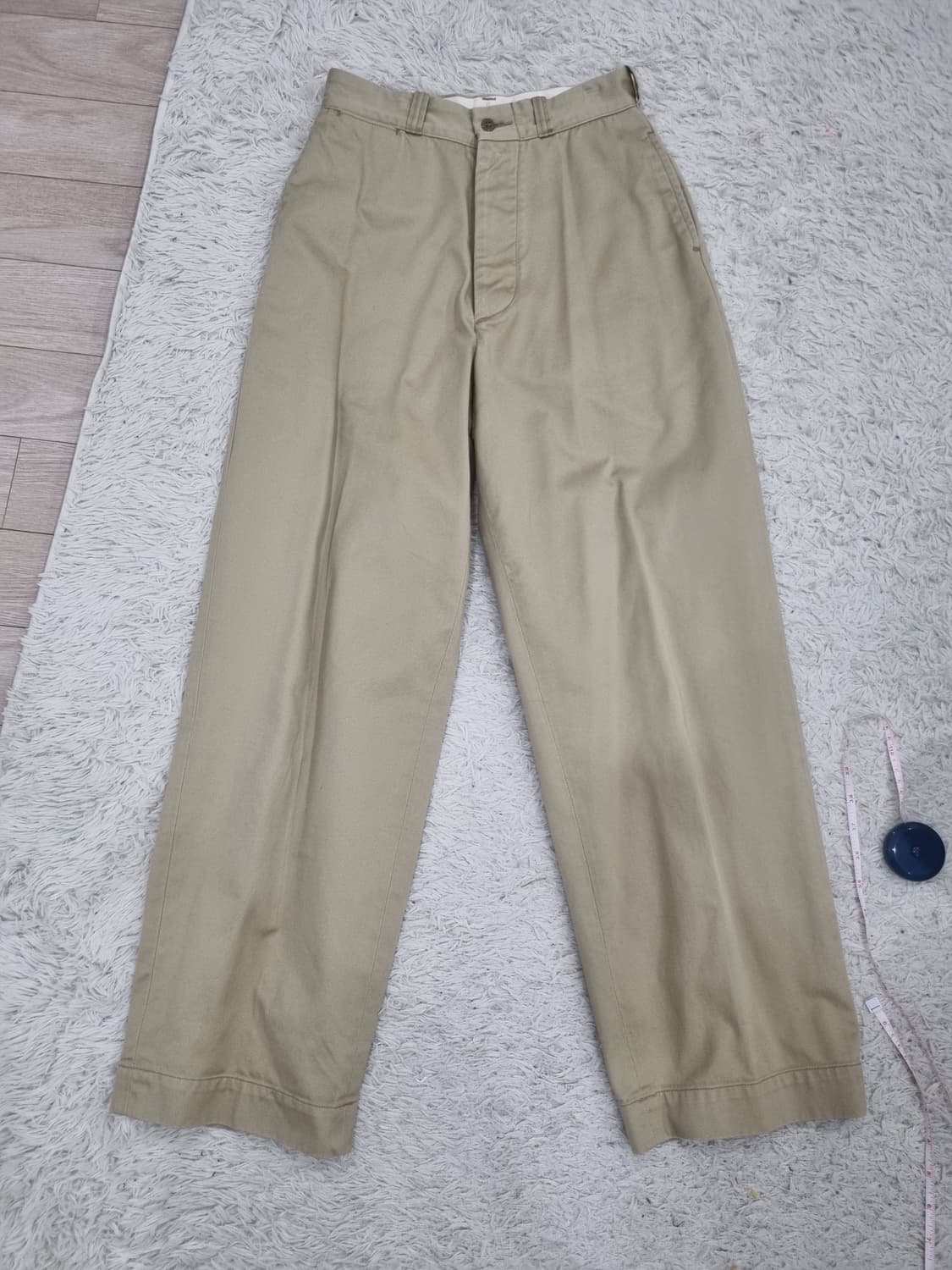 레노앤코 LENO & Co 일본 여성 복각 면바지 02 상품이미지1