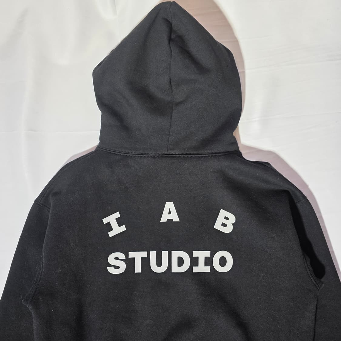 [S]IAB STUDIO 아이앱 스튜디오 후드 블랙 화이트 상품이미지8