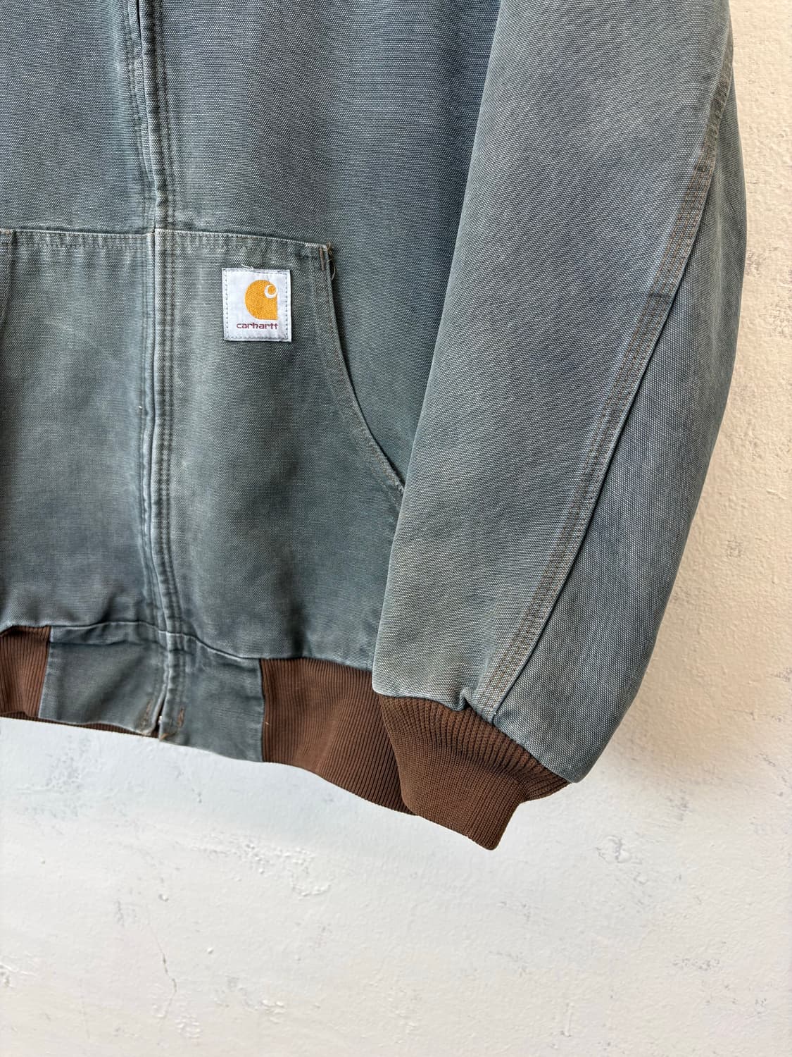 칼하트 og 덕액티브 후드 자켓 그린 상품이미지4