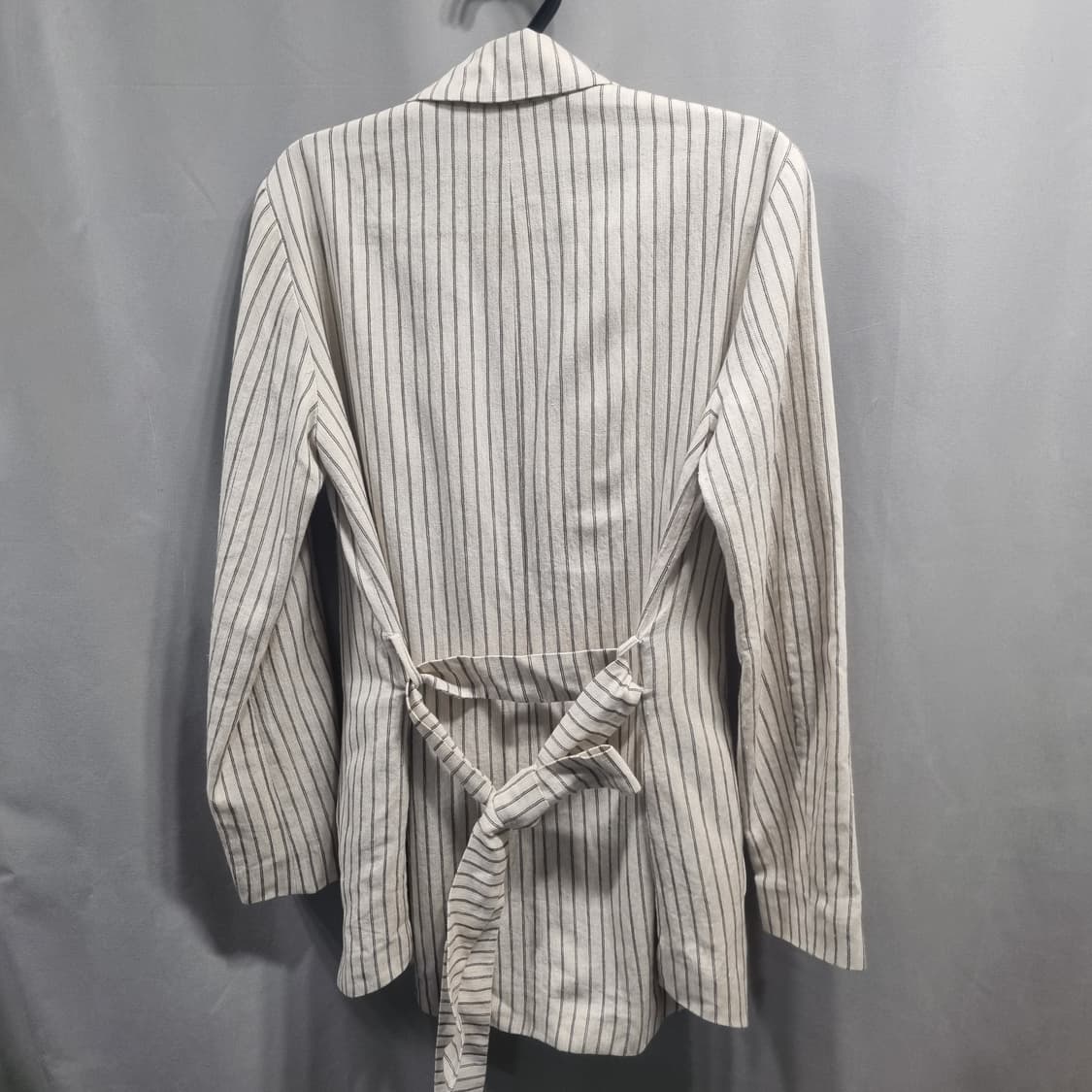 자라 스트라이프 더블 버튼 자켓 상품이미지2