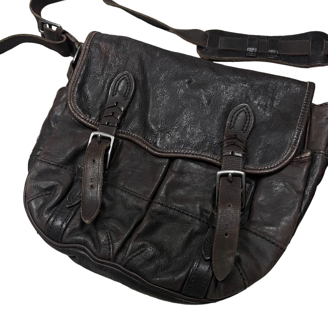 90s 폴로 랄프로렌 레더 크로스백 상품이미지3