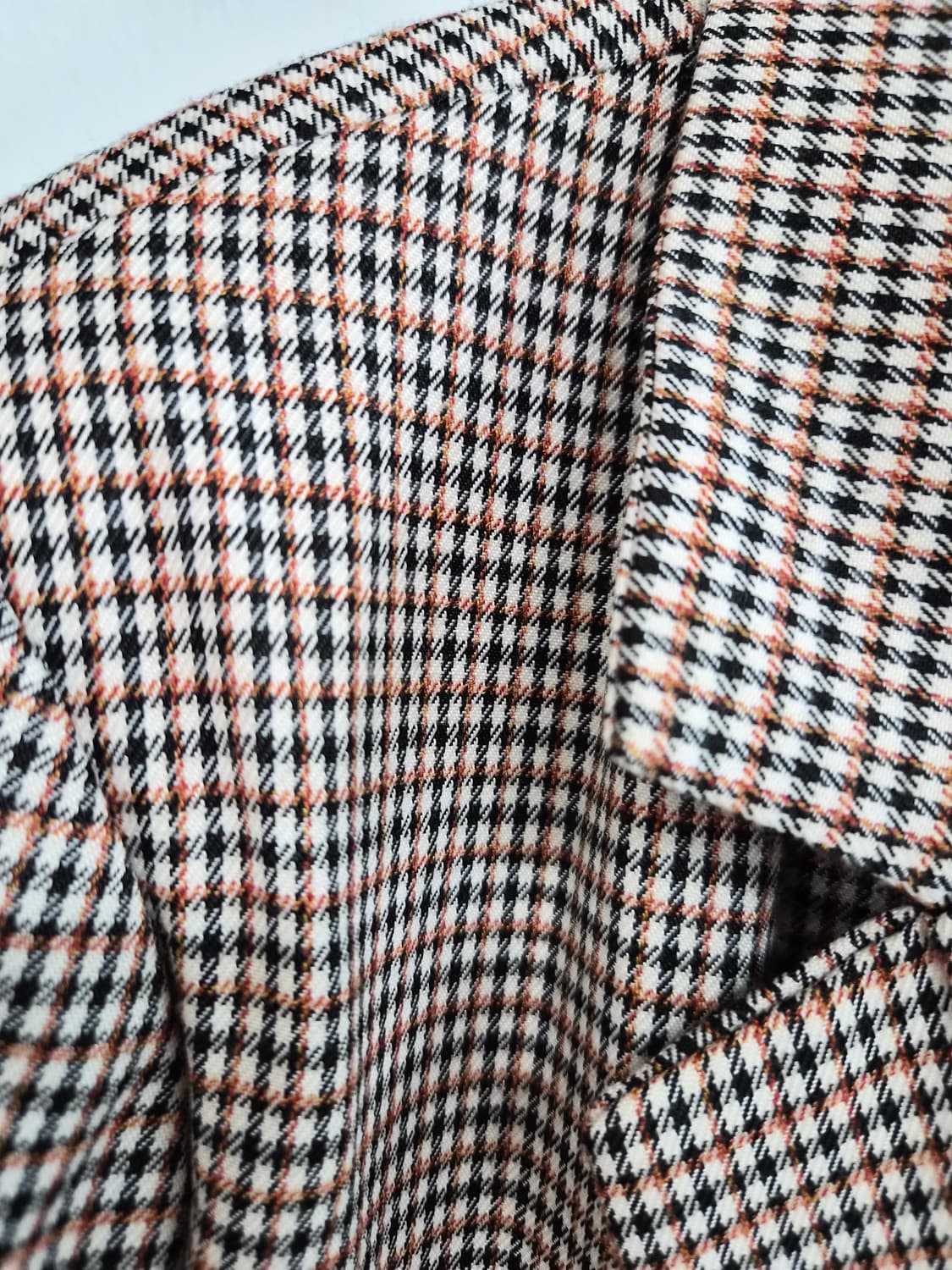 더 아이잗 체크벨트 롱자켓 상품이미지5