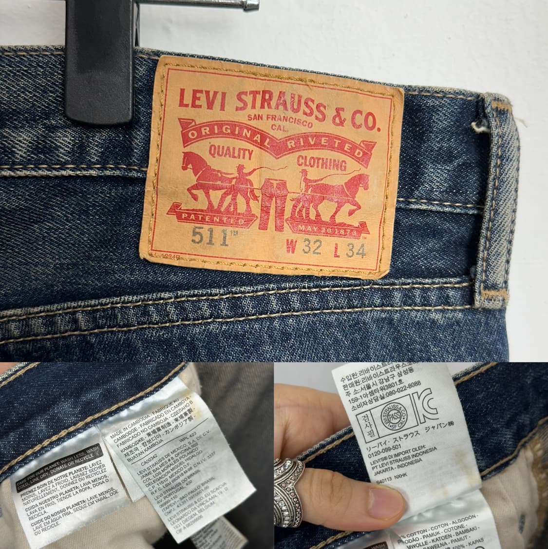 Levi’s 511 Slim Fit Denim Pants 상품이미지9