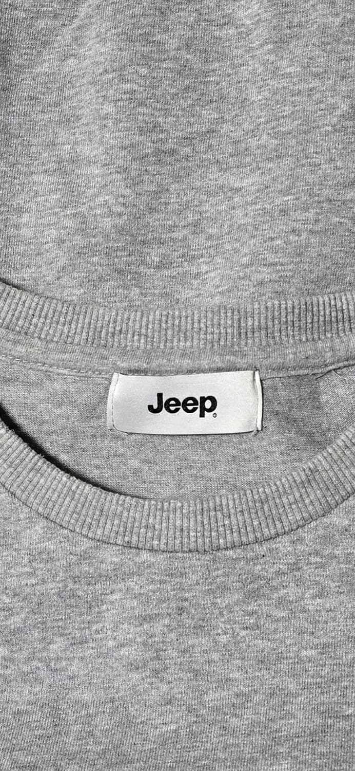 지프 맨투맨 티셔츠 S(90) 그레이 상품이미지3