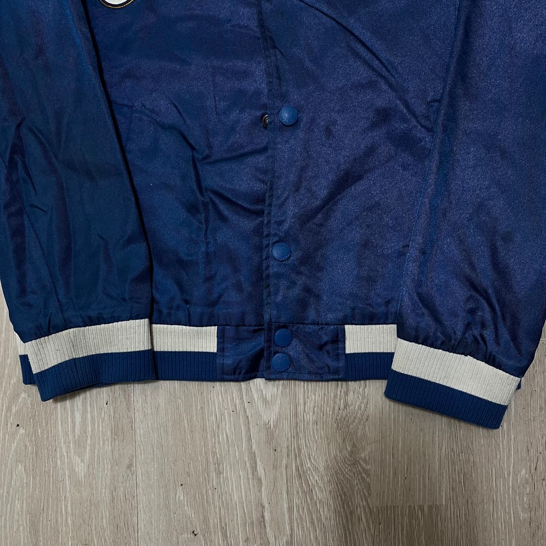 MLB 뉴욕 양키스 새틴 스타디움 바시티 자켓 L/100 상품이미지7