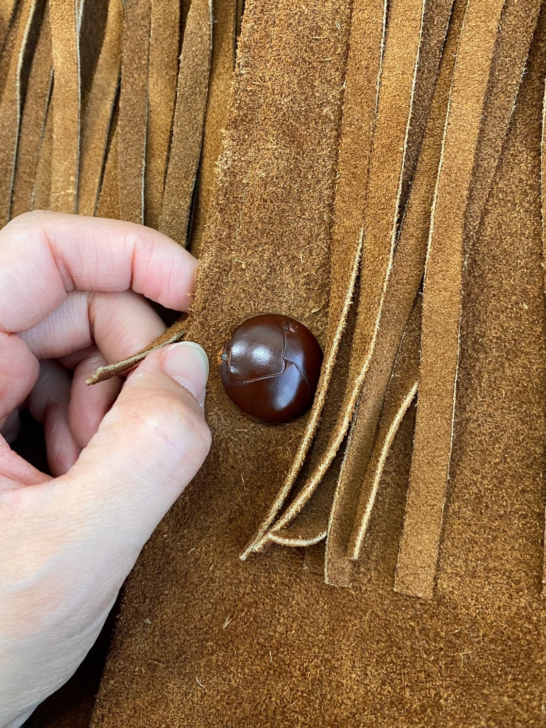 7-80's Pioneer Wear 스웨이드 프린지 자켓 상품이미지5