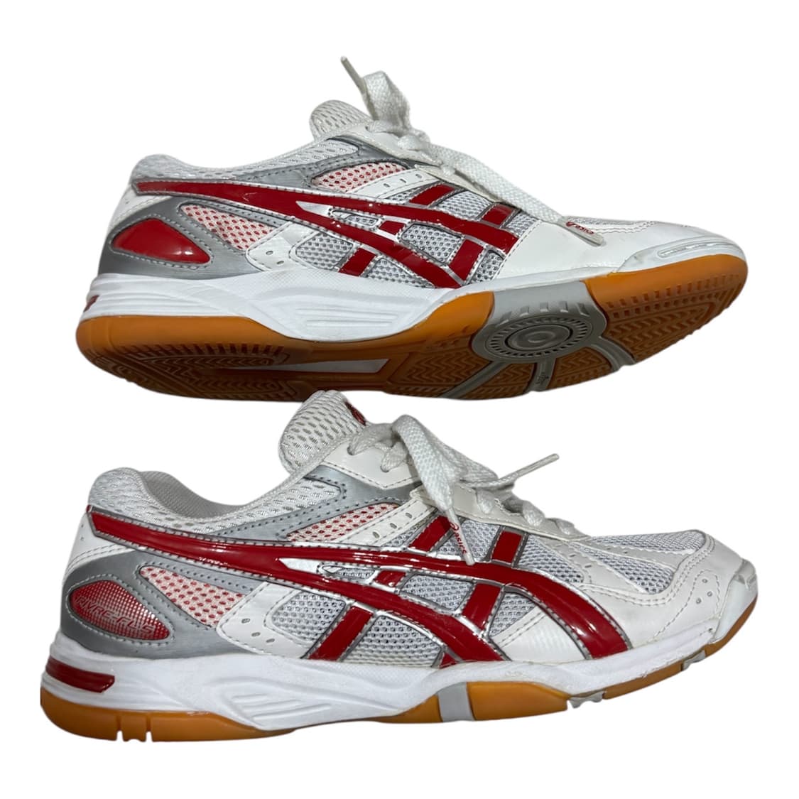 [250] 아식스 로테 리브레 체대입시 FL 화이트 레드 상품이미지3