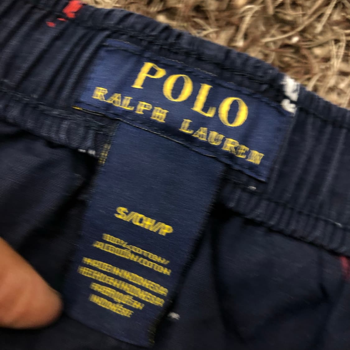 폴로 랄프로렌 포니 패턴 코튼 파자마 잠옷 팬츠 상품이미지4