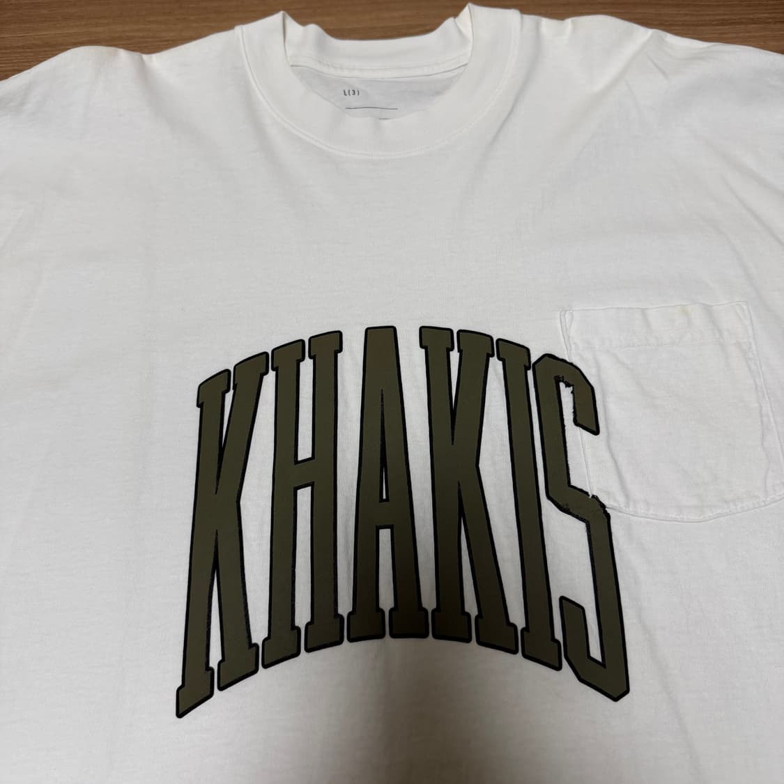 카키스 콜라보 반팔티 상품이미지2