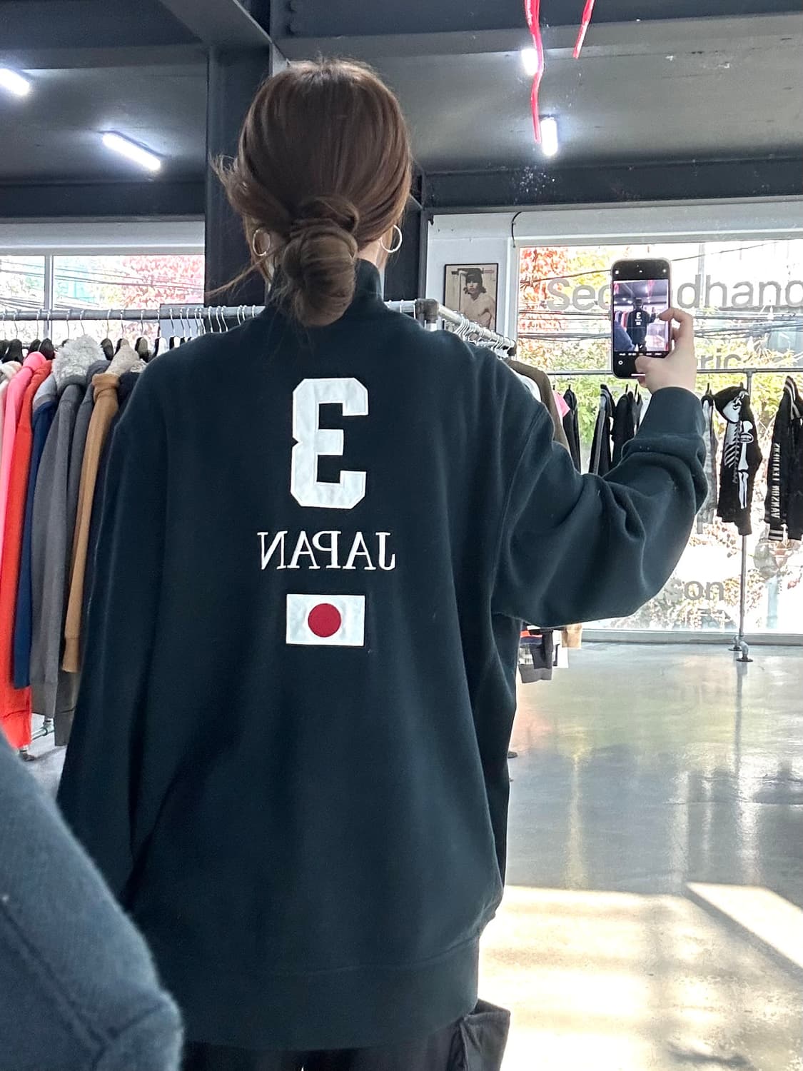 폴로랄프로렌90s 재팬 빅포니 넘버링 져지집업 블랙 상품이미지2