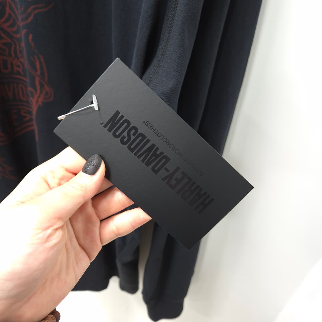 할리데이비슨 드래곤 긴팔 쭉티 XL / 할인 상품이미지5