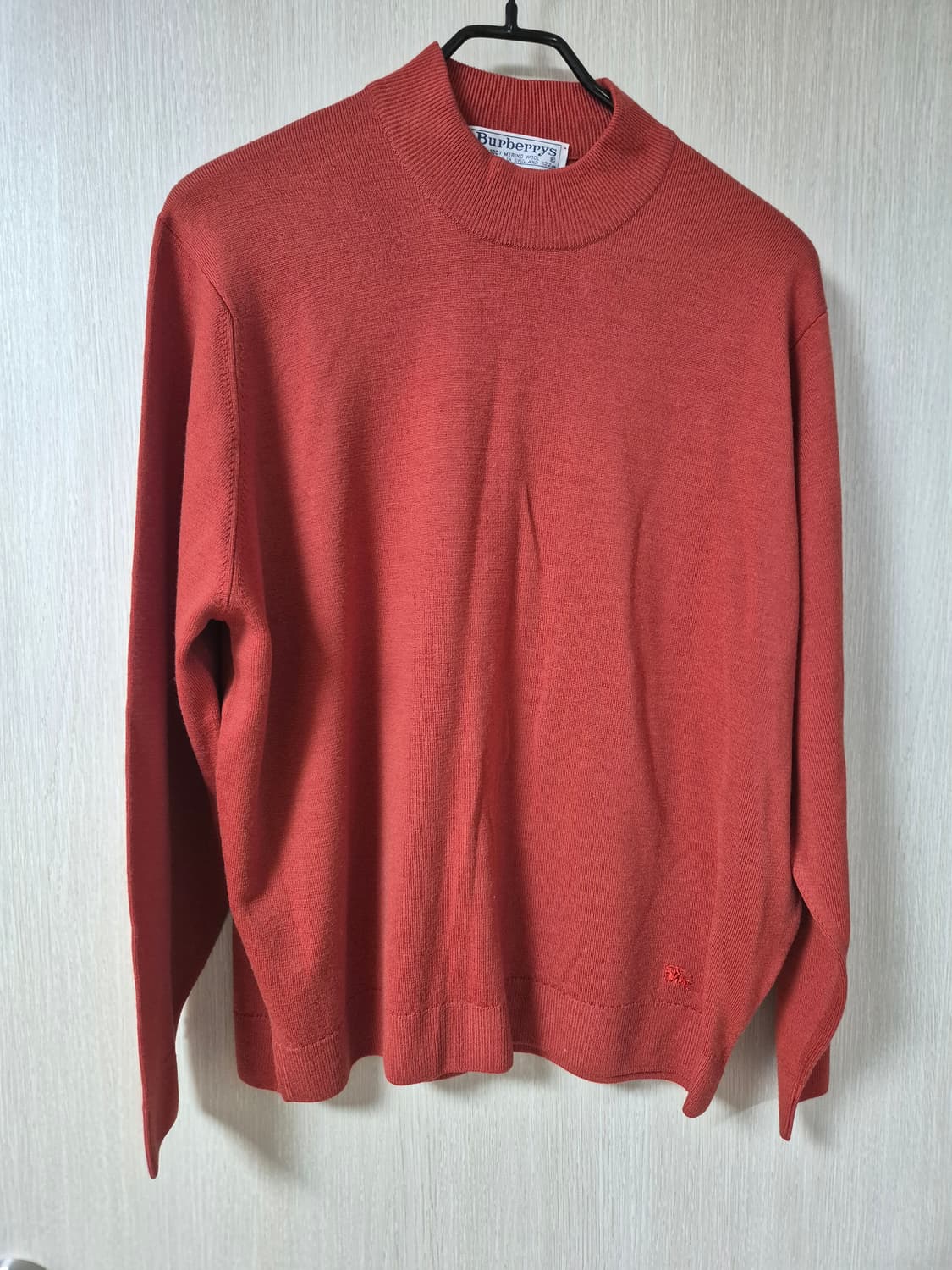 (정품) 버버리  하프넥 니트  버버리스웨터 48 남성 상품이미지1