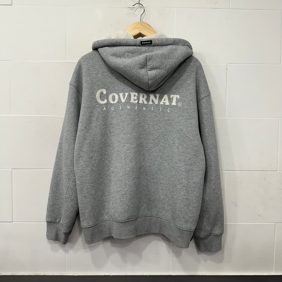 커버낫 양털후드집업 상품이미지6