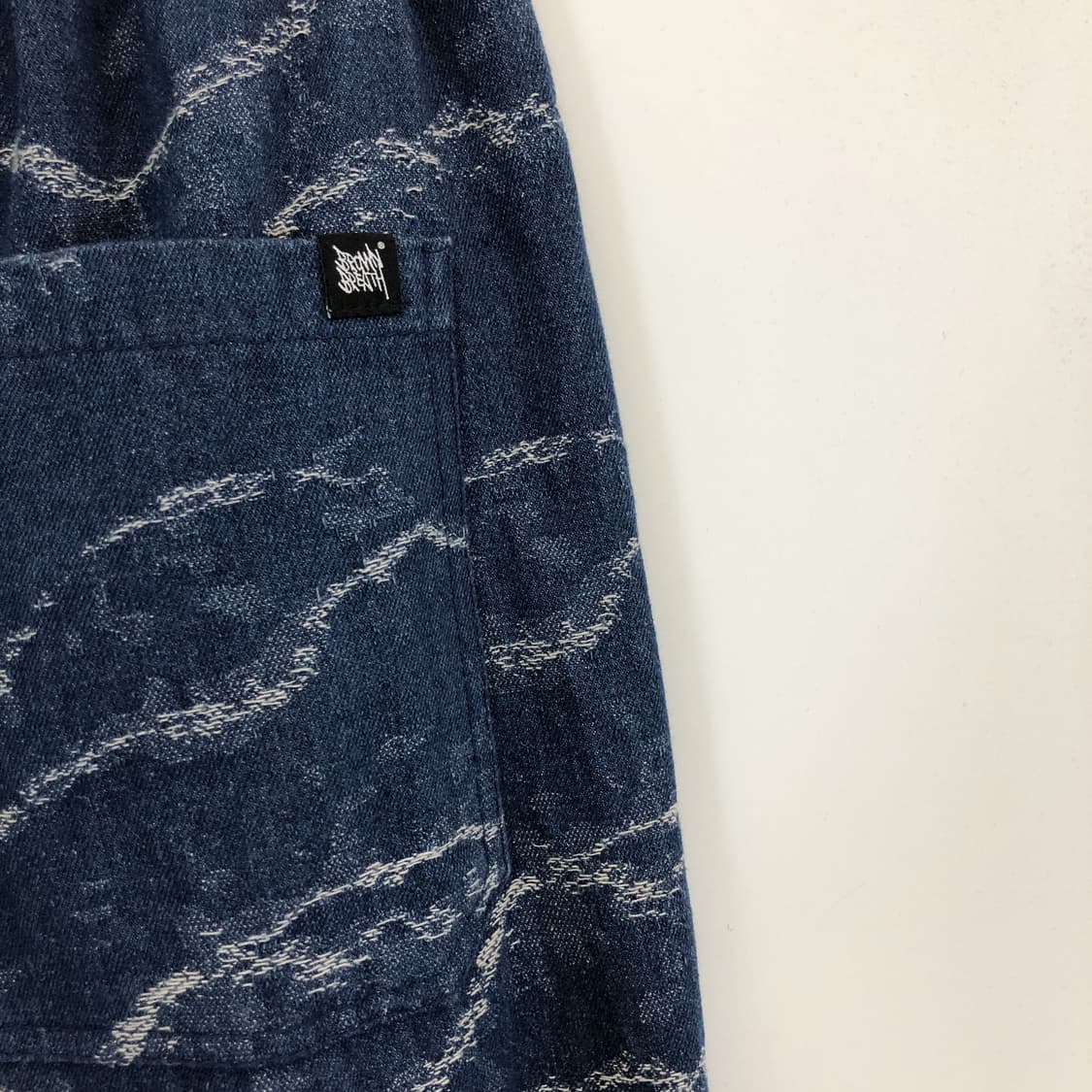 브라운브레스 TAG GLITCH 밴딩 데님팬츠 32 인치 상품이미지4