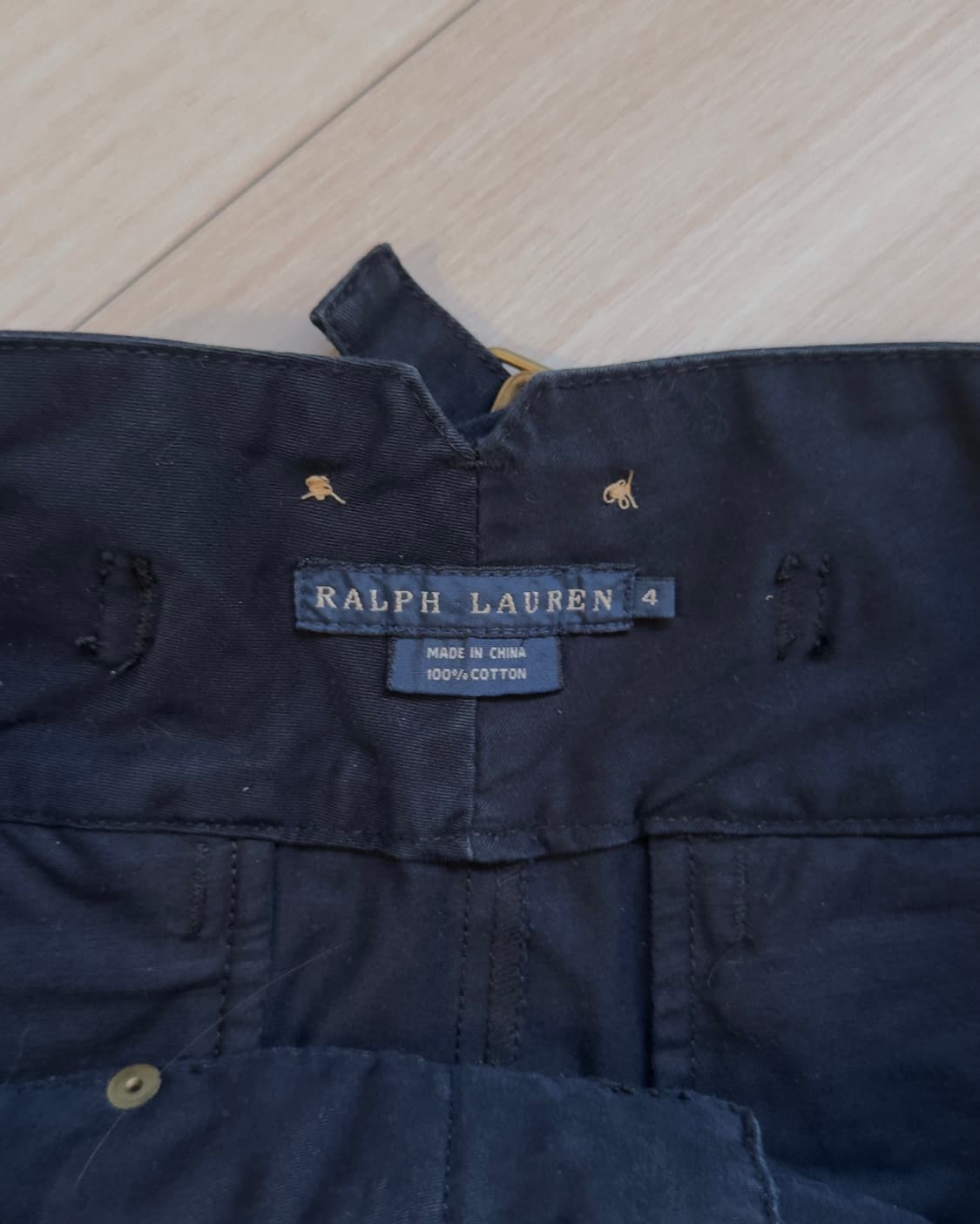 [Ralph Lauren] Leather-Trim Corset Cargo 상품이미지8