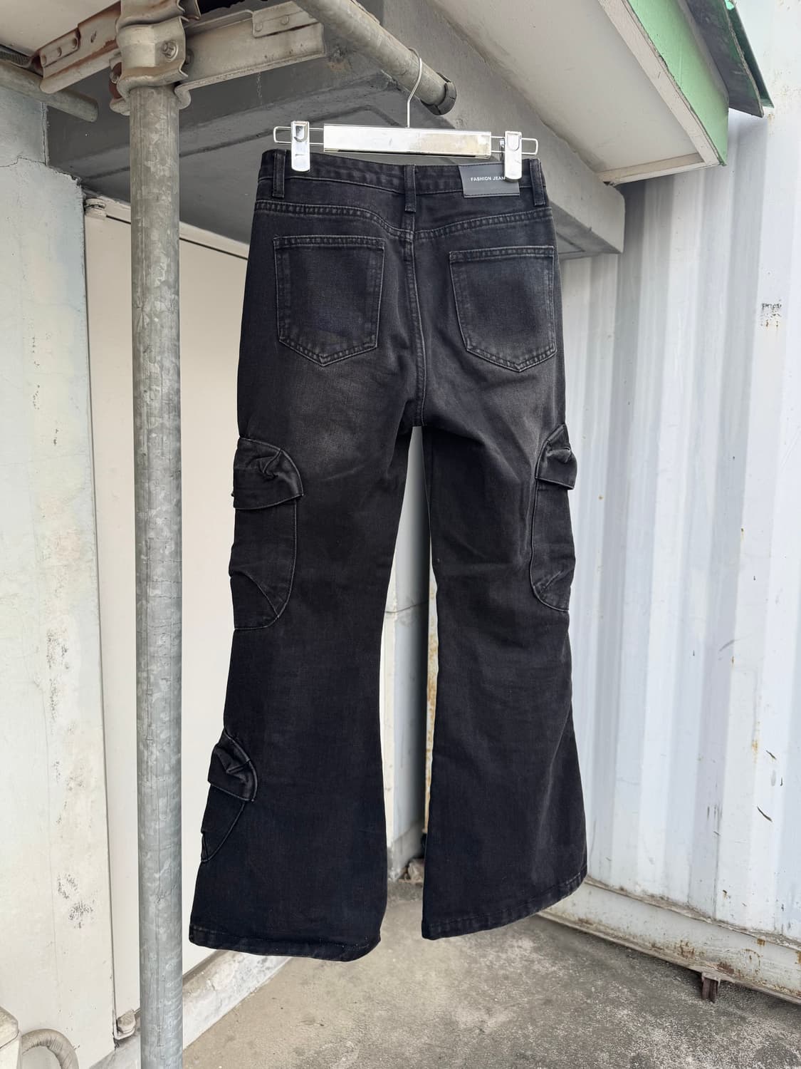 Black cargo pants 상품이미지3