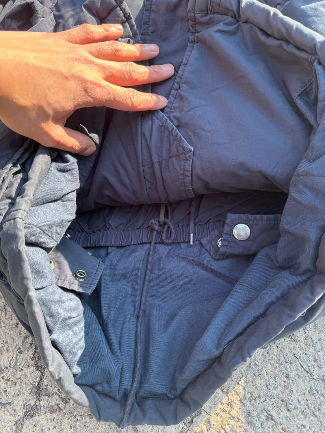 00's 폴로랄프로렌 퍼 트리밍 헤비 다운 파카 B 35 상품이미지8