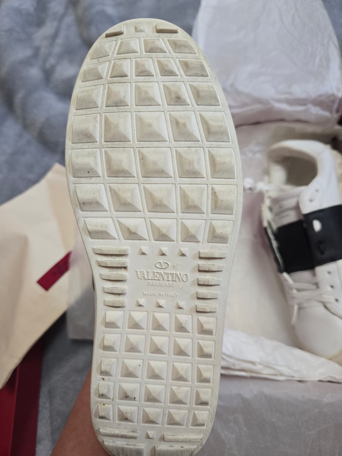 [정품/풀구성] 발렌티노 가라바니 오픈 스니커즈 (사이즈 36) 상품이미지5