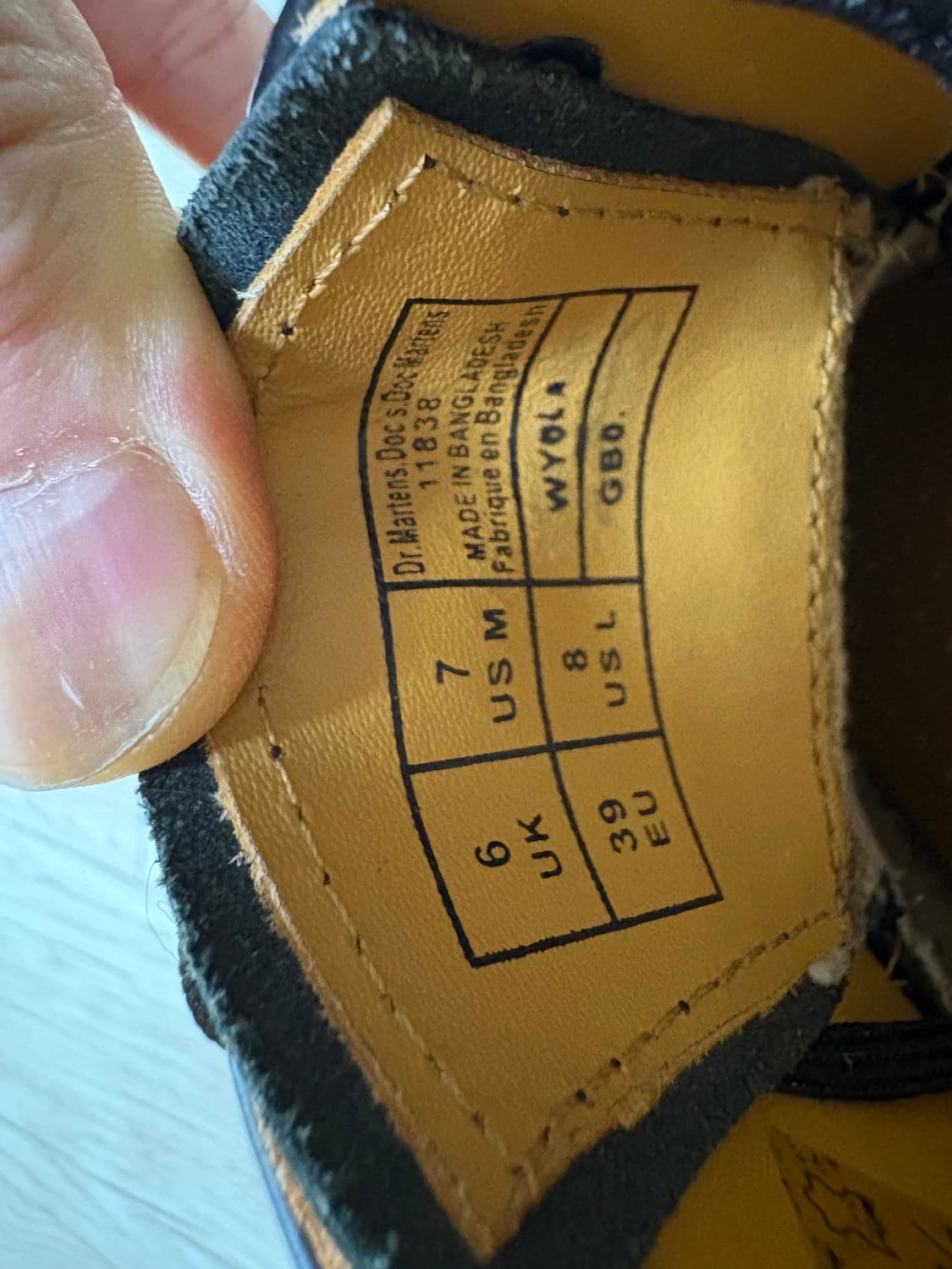 닥터마틴 1461 3홀 스무스 250 상품이미지7