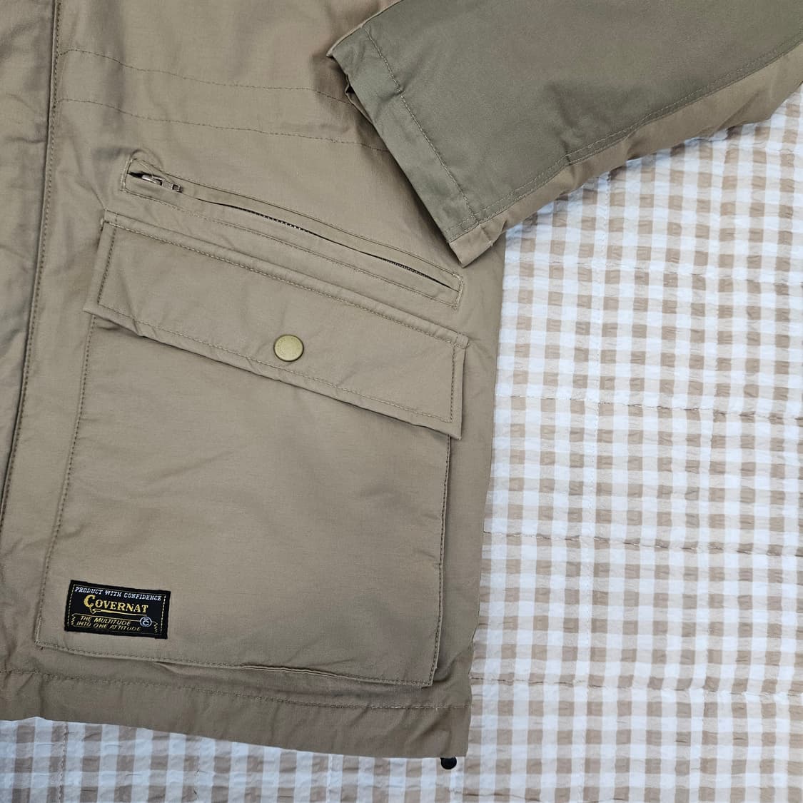 커버낫 야상 패딩 남자100 상품이미지4