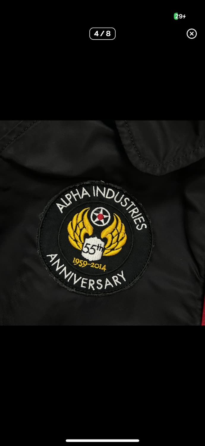 알파인더스트리 55주년 한정판 B-15 자켓 상품이미지4