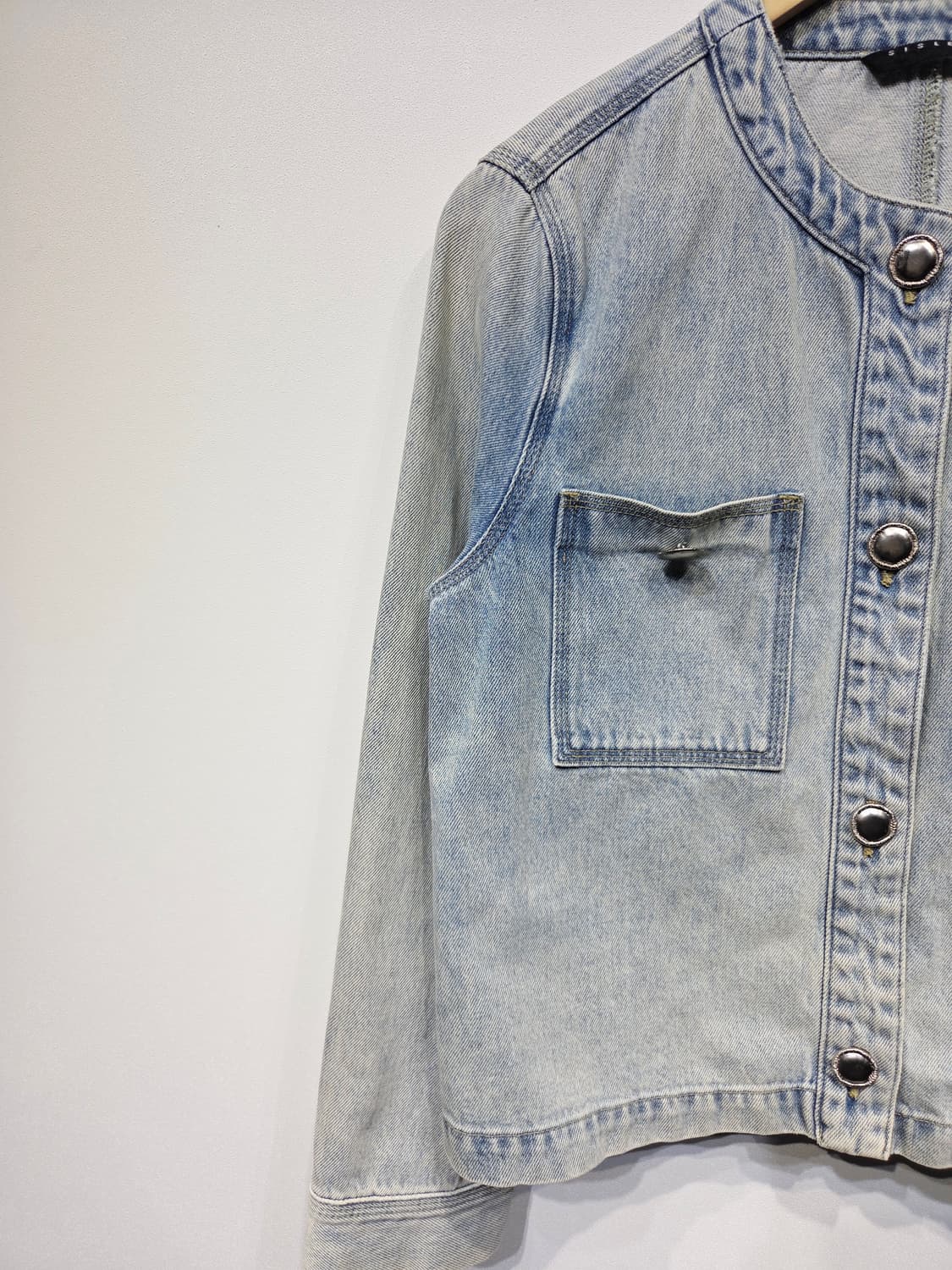 SISLEY. 여자 데님 자켓_44 상품이미지3