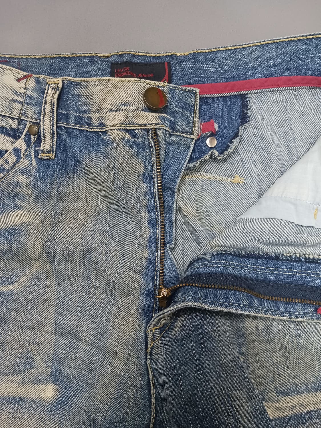 [34] 리바이스 신치백 원포켓 엔지니어드진 청바지 상품이미지6