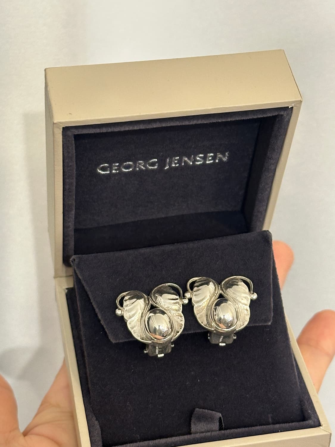 Georg Jensen Vintage Silver Clip Earring 상품이미지2