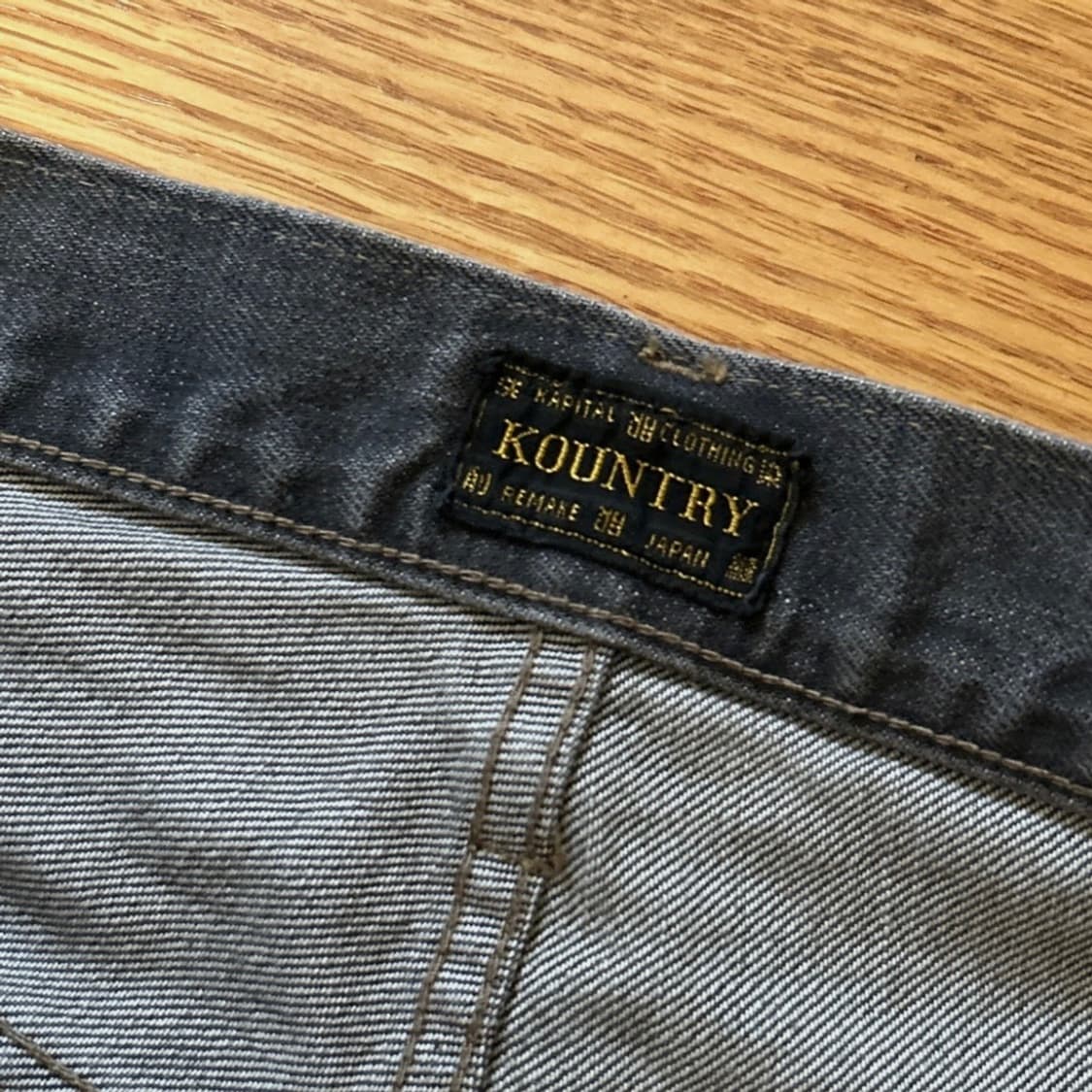 캐피탈 본 데님 쇼츠 34 상품이미지2