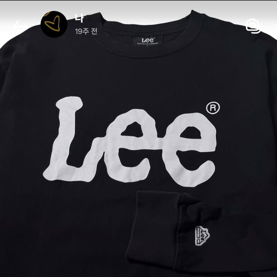 [S] Lee 리 롱슬리브 상품이미지2