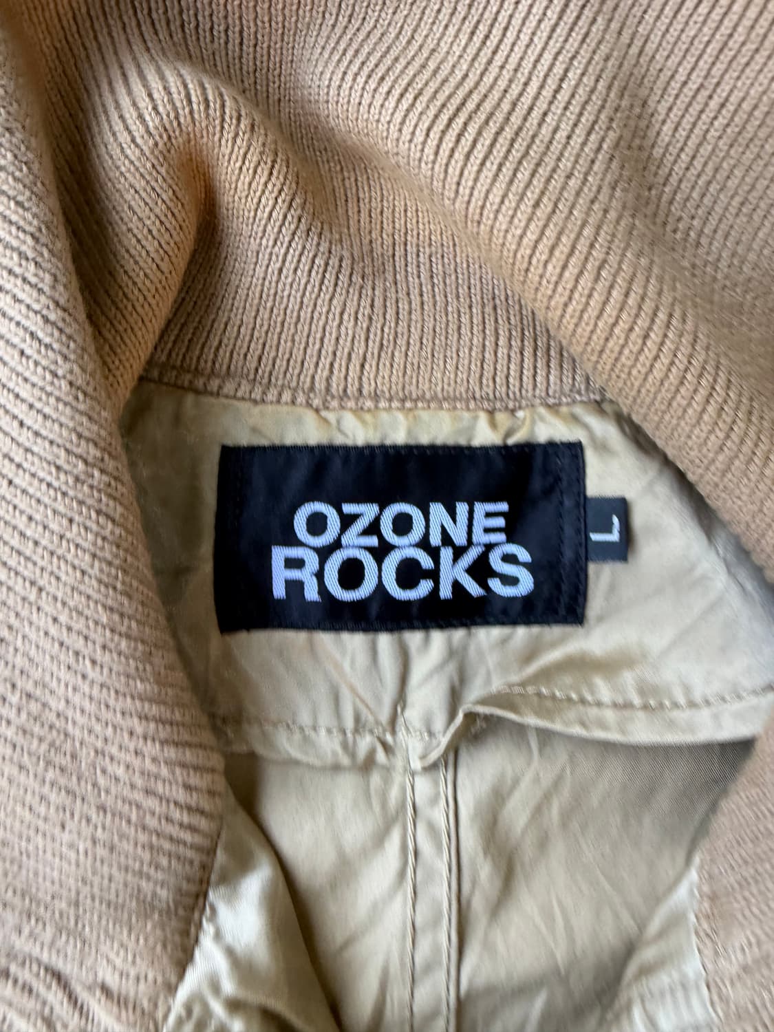 Ozone Rocks 디태처블 칼라 나일론 봄버 재킷 상품이미지3