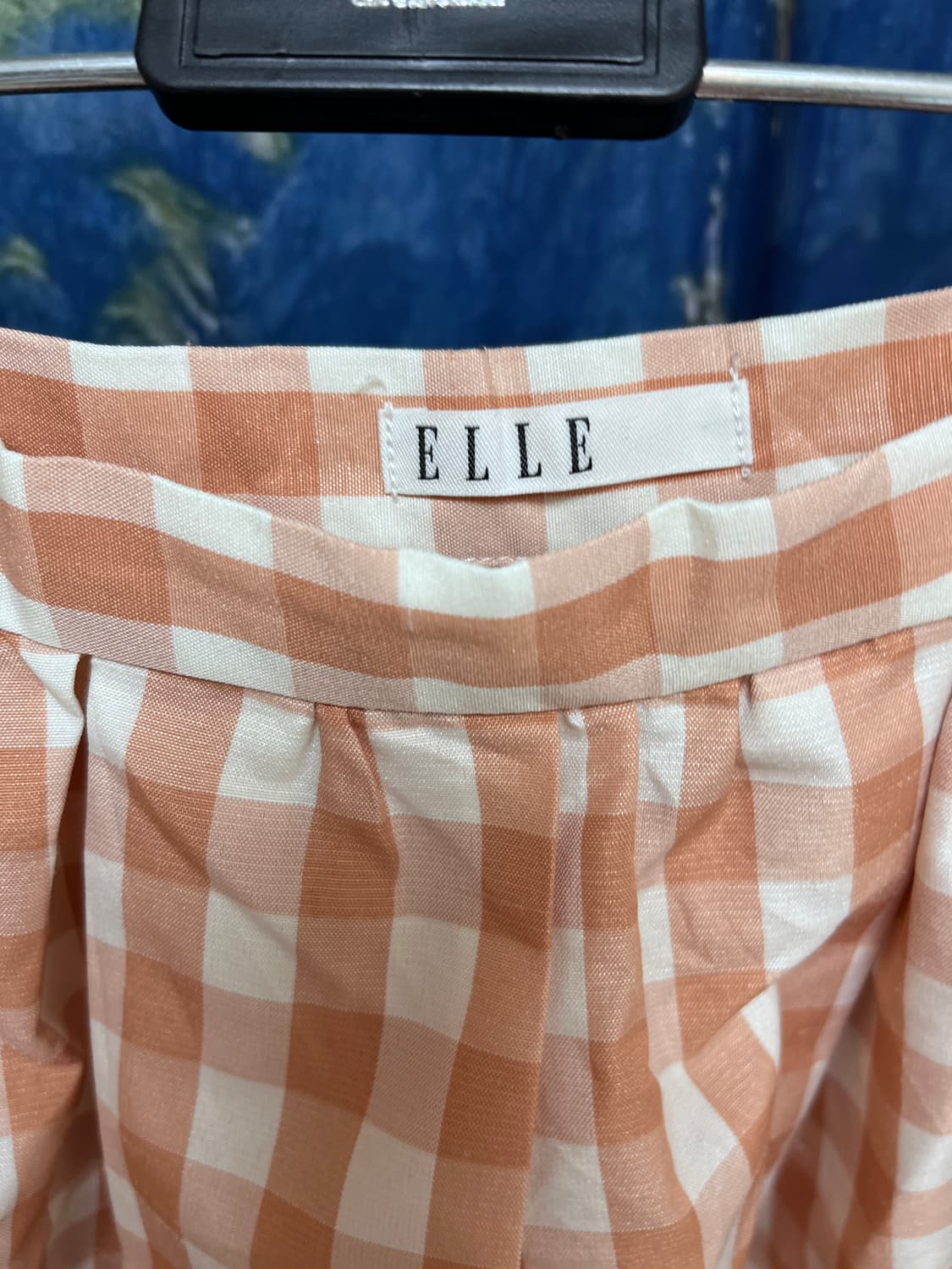 빈티지 체크스커트 상품이미지2