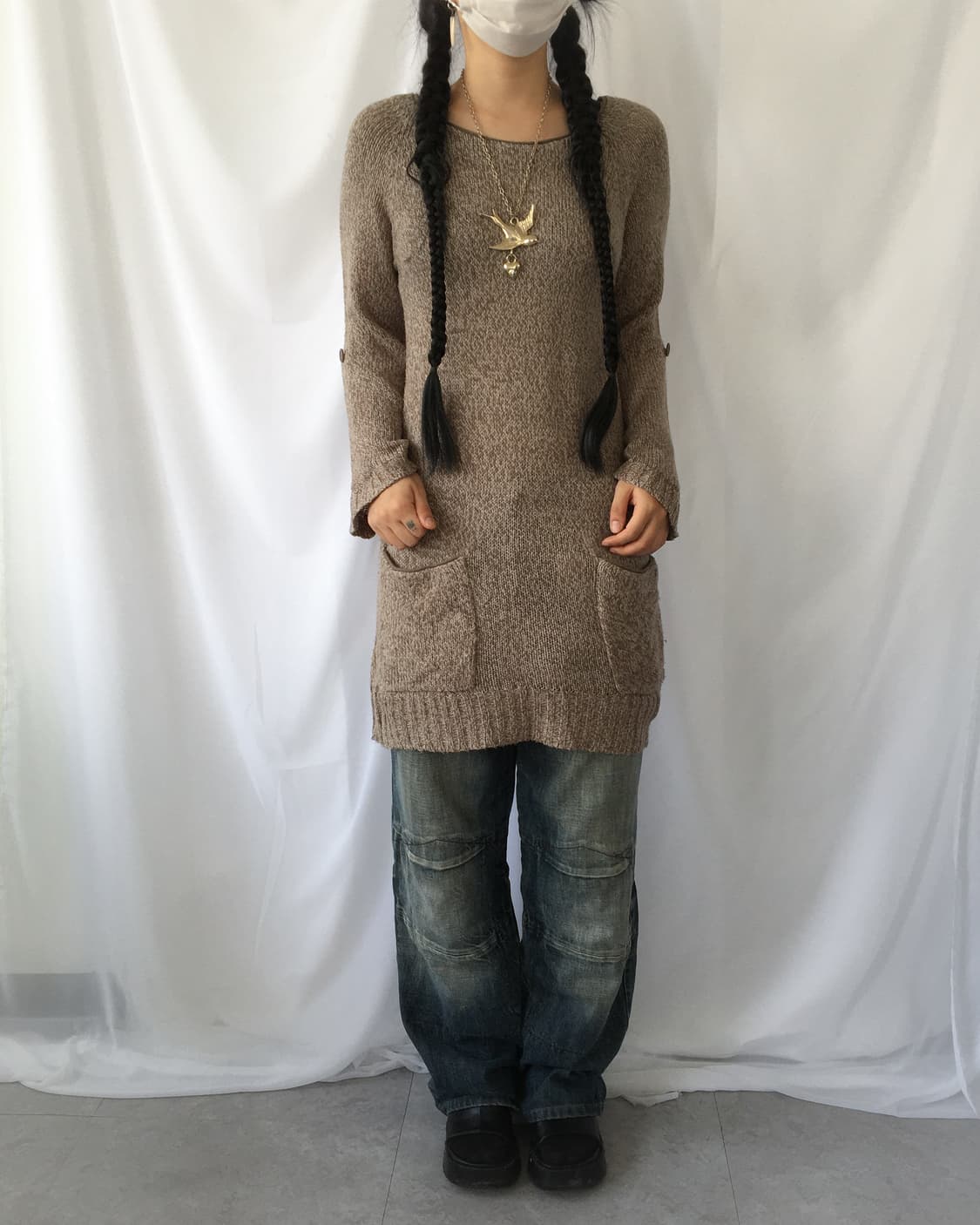 Knit long onepiece 상품이미지9