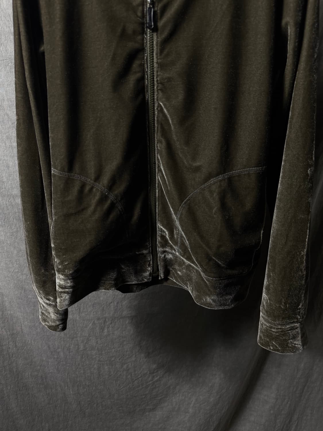 Comme Ça Ism Velour Zip-Up Hoodie 상품이미지3