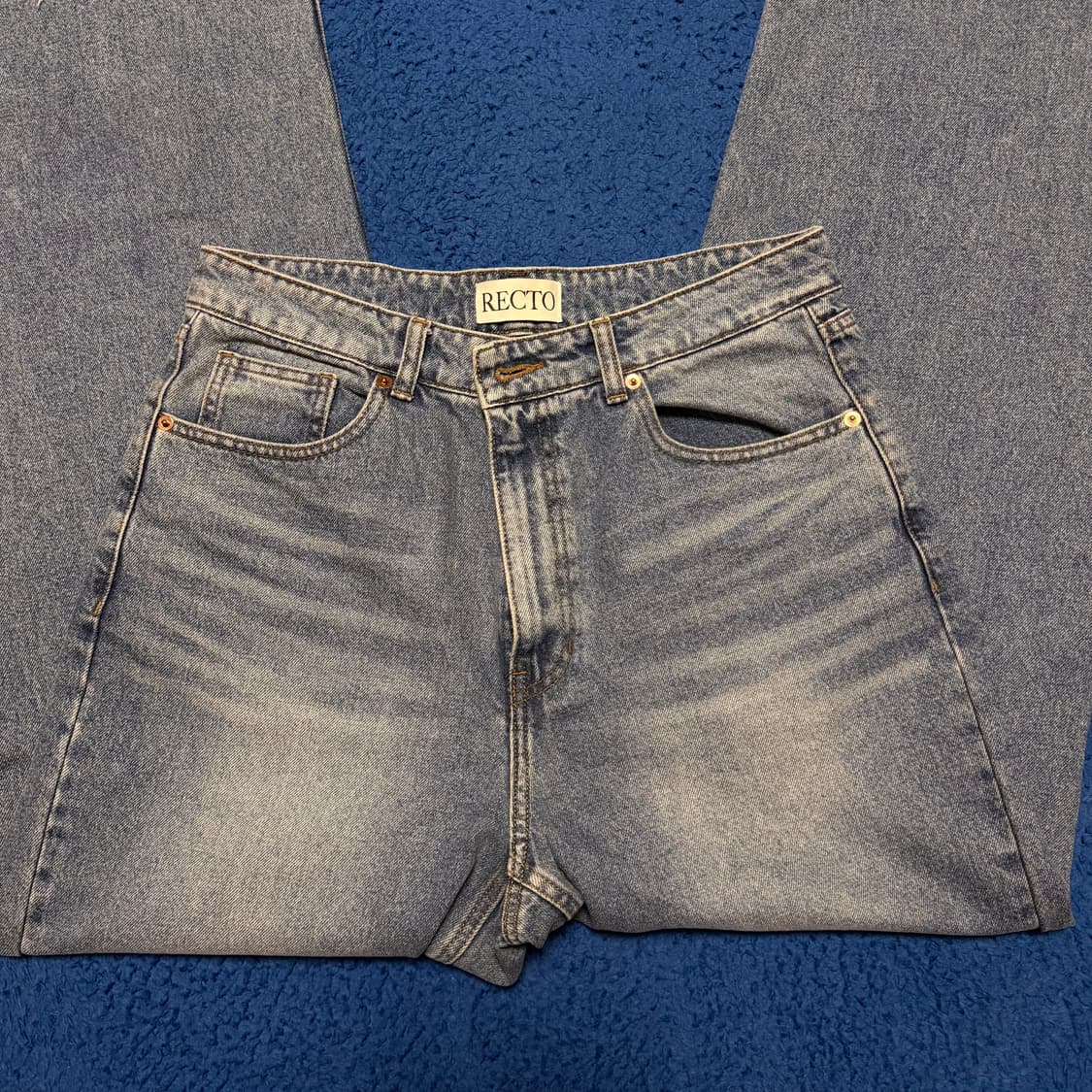 렉토 22fw 데님 S 상품이미지1