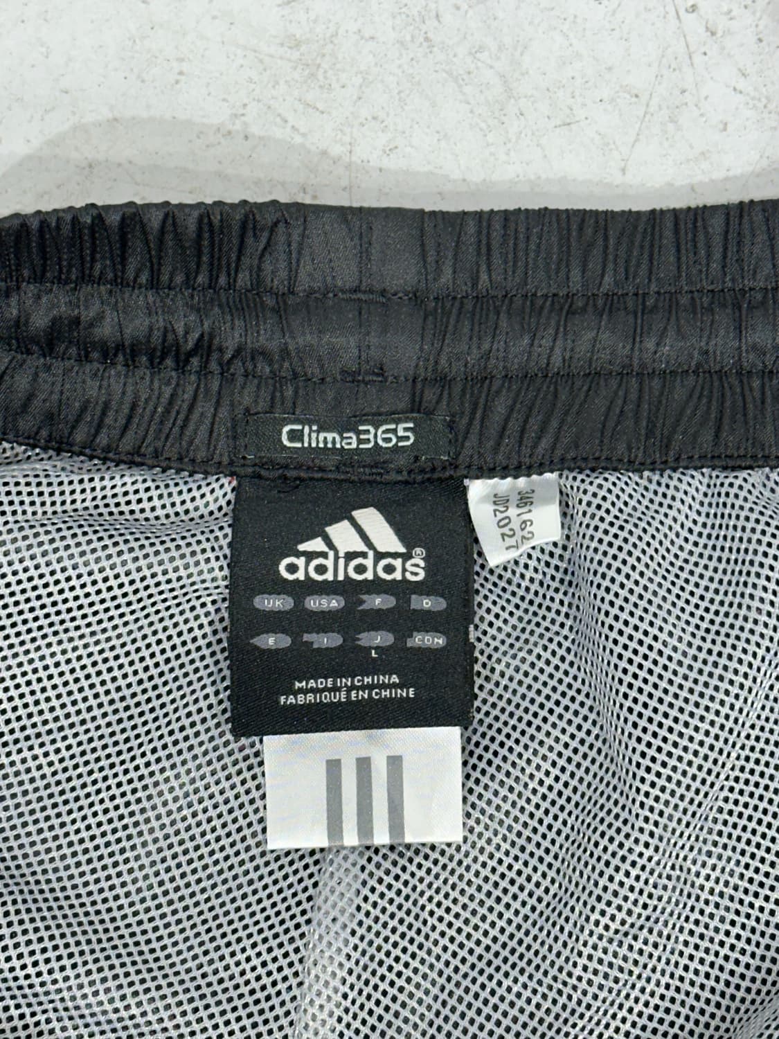 아디다스 블랙 골드 삼선 와이드 추리닝 바지 트랙 팬츠 L 상품이미지7