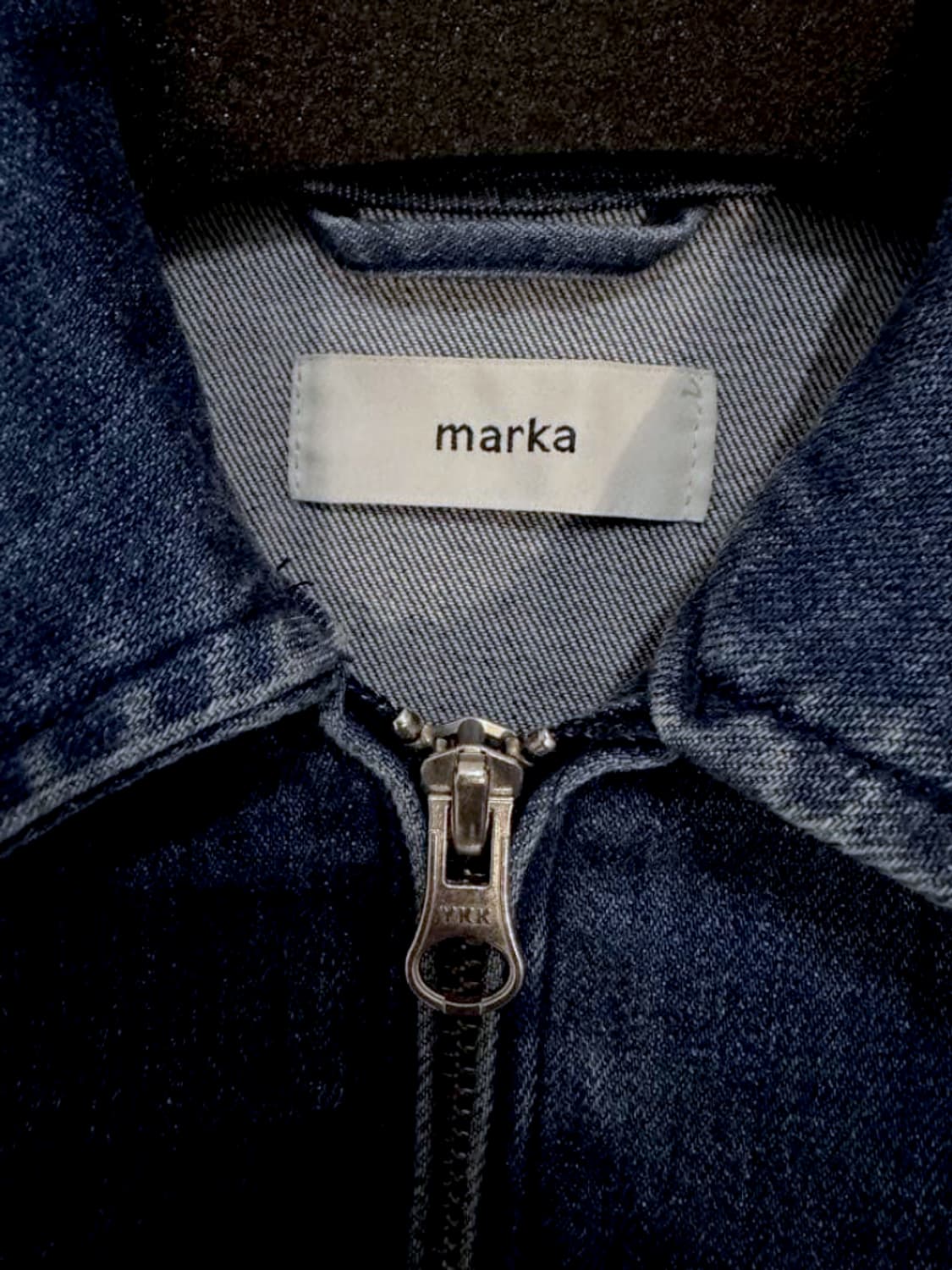 마카웨어 데님 스포츠 블루종 자켓 상품이미지4