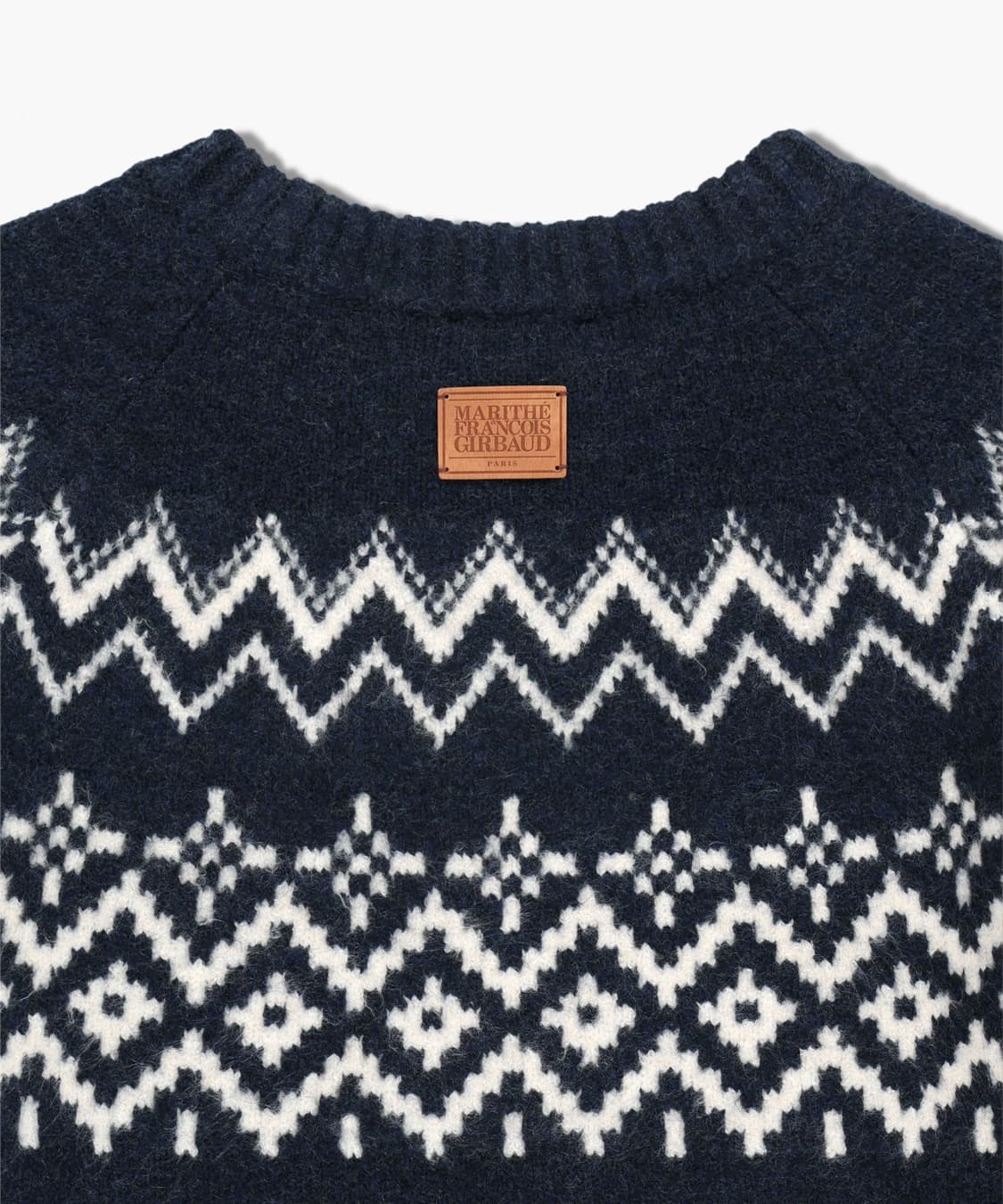 마리떼 페어아일 니트 네이비 L (새상품) 상품이미지4